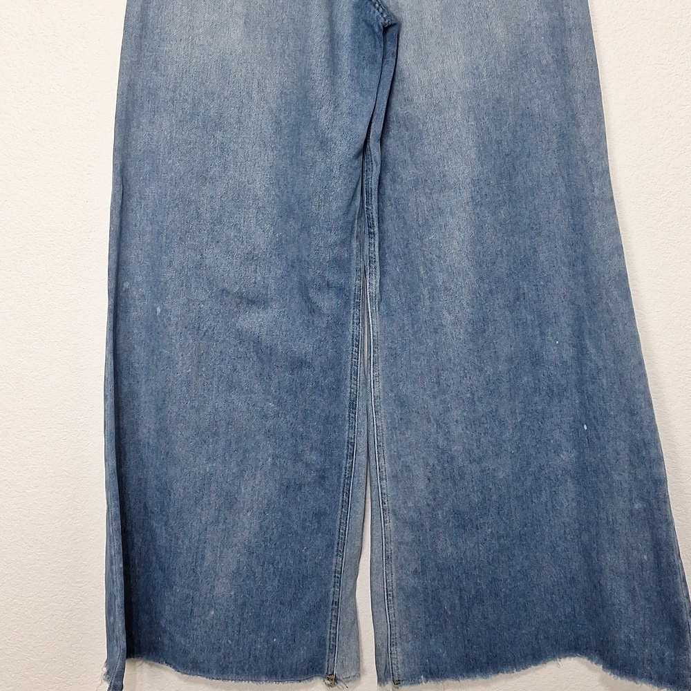 BDG Urban Outfitters Wide Leg Bell Bottom Streetwear Y2K Style Jeans Size 28 - Picture 8 of 12
